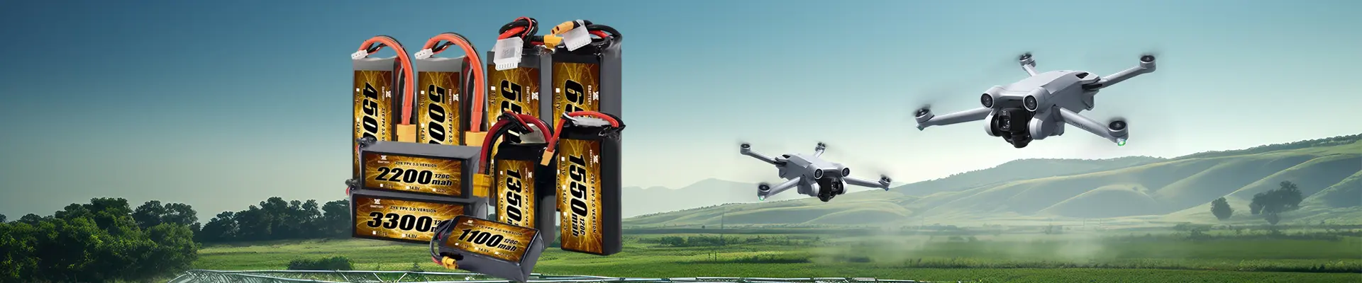 FPV aku