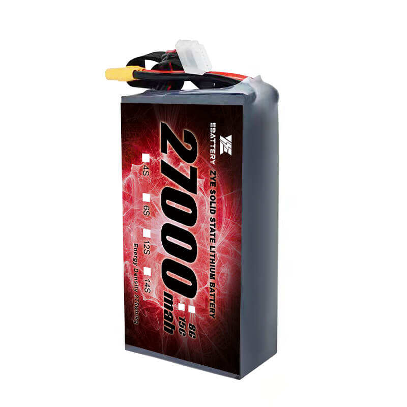 Li kõrge energiatihedusega tahke olek 27000mAh aku