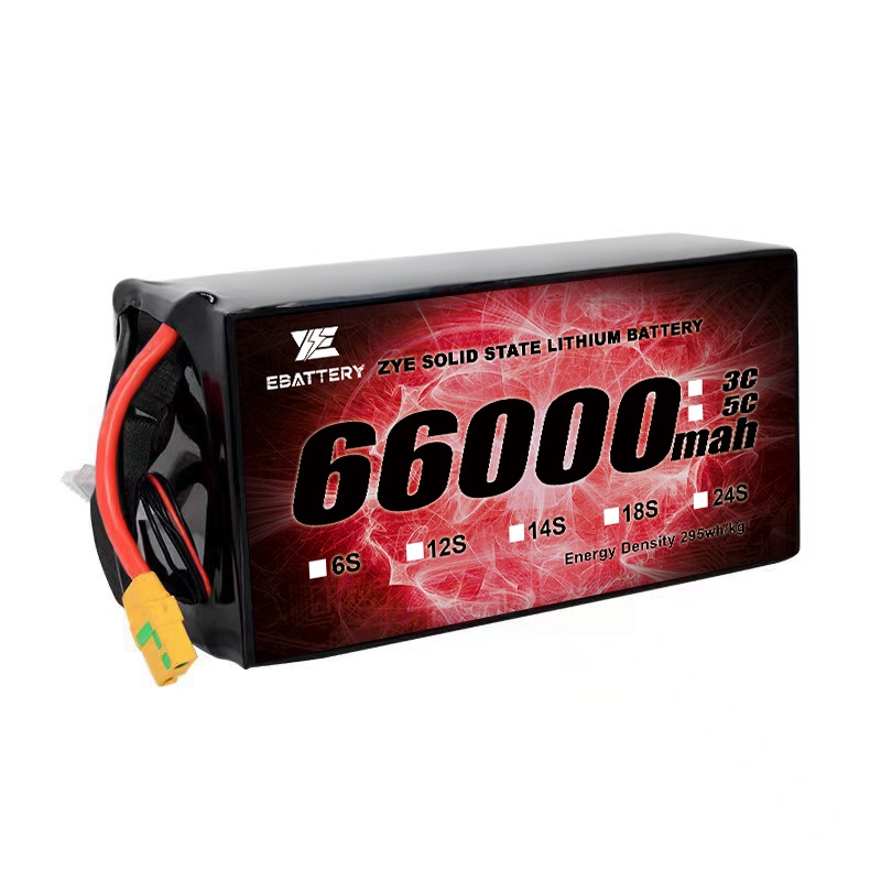 Tahke oleku aku 66000mAh